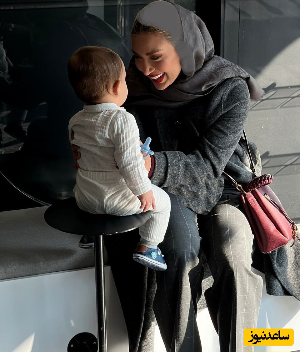 (عکس) عاشقانه های مادرانه مینا مختاری، همسر بهرام رادان برای پسرش / رفته سراغ خرید کدو حلوایی تا برای پسرش سوپ درست کنه