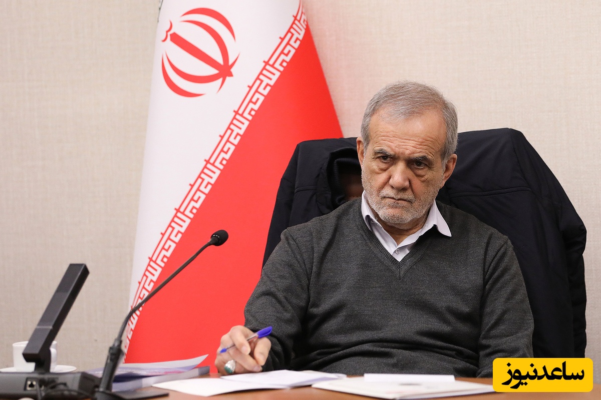 (فیلم) قطع سخنرانی پزشکیان و اعتراض به او: کمر مردم زیر بار فشار اقتصادی خم شده