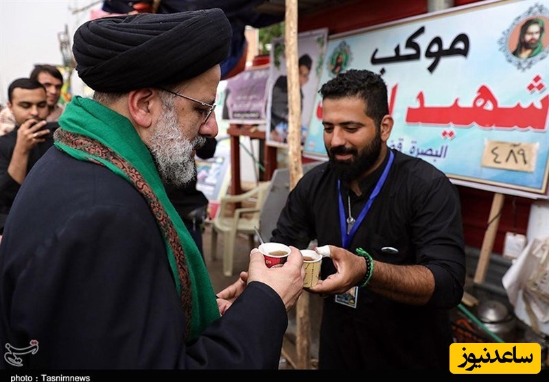 دقایقی همراه با حس و حال ناب شهید رئیسی در آخرین پیاده‌روی اربعین ایشان +ویدیو