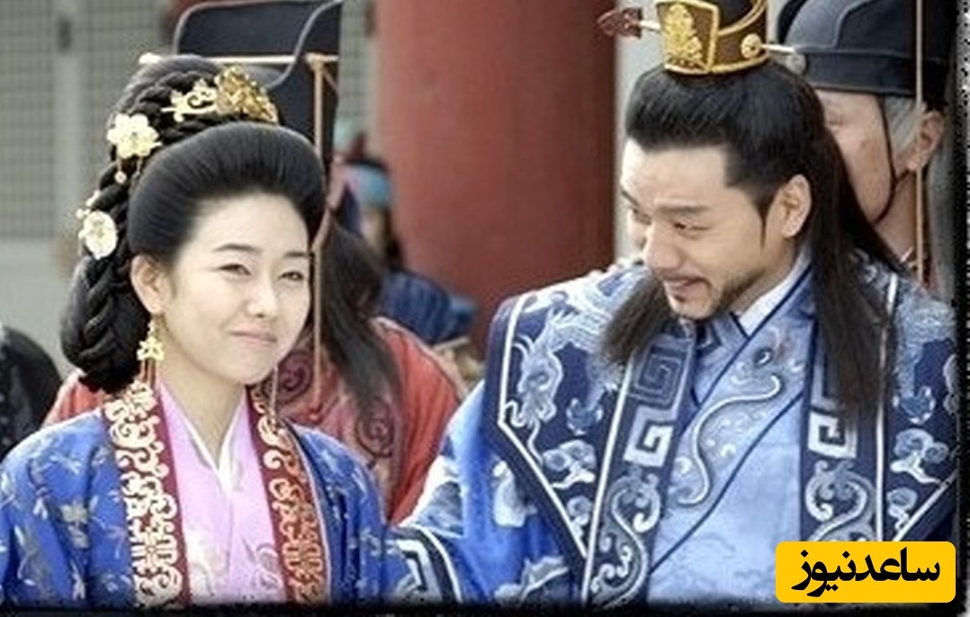 عکس یادگاری «زن تسو» و «دایی تسو» در پشت‌صحنه سریال «جومونگ»