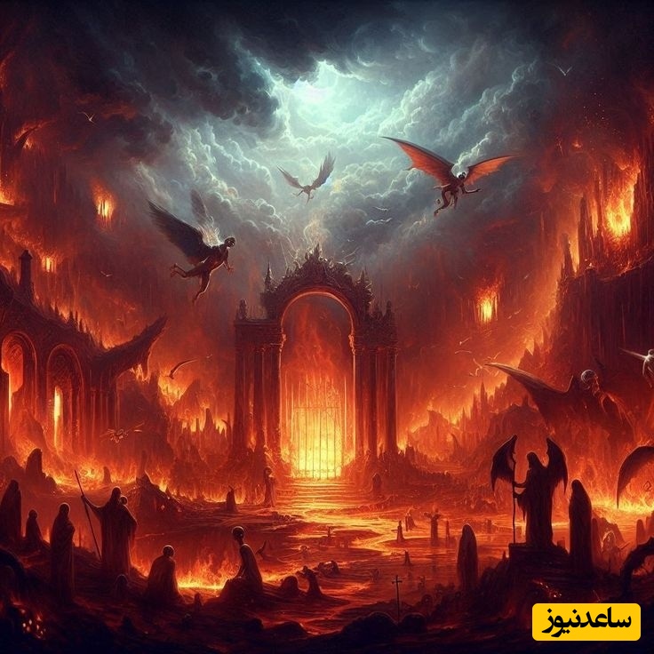 تصور کن مردی و پر از گناه  مستقیم تو جهنم بیدار میشی/ شیطون بدن ساز بود کجا میره باشگاه؟😂🔥 +ویدیو