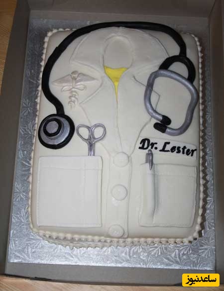 کیک روز پزشک