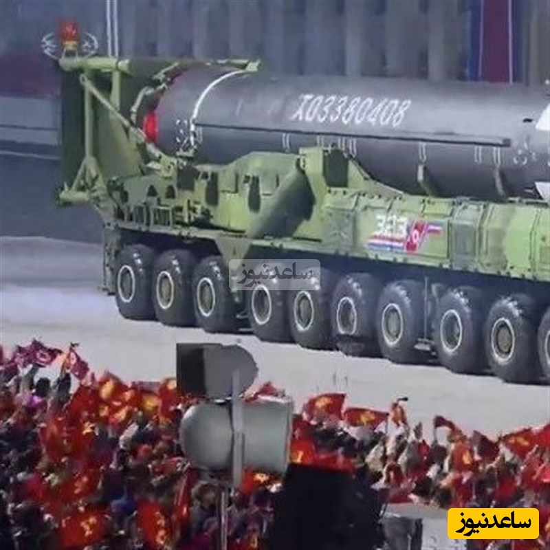 (ویدیو) رونمایی از موشک قاره‌پیمای جدید کره‌شمالی/ خیلی خفنه