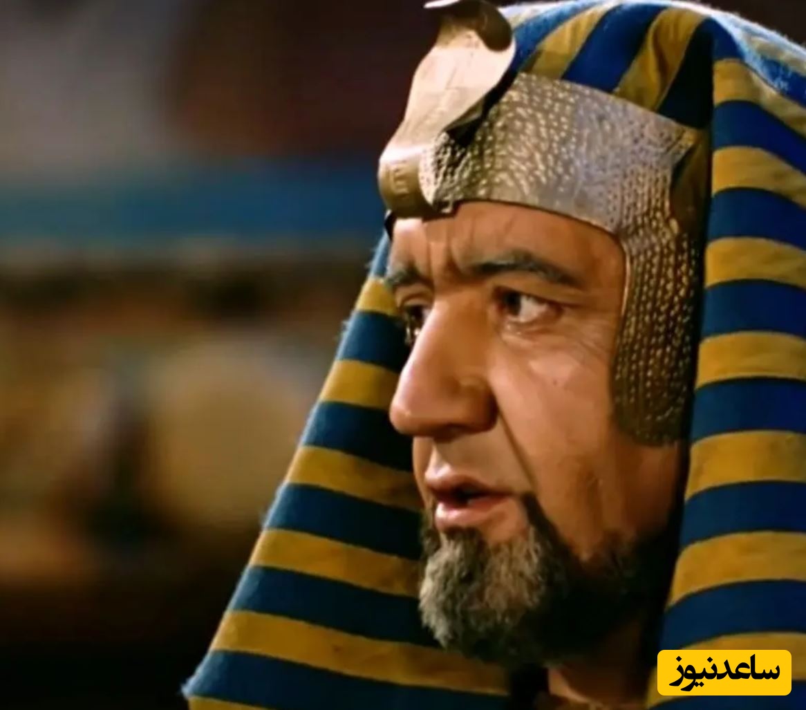 «هرمهب» سریال یوسف پیامبر در یک نمایشگاه خودرو در لس آنجلس؛ سال 97