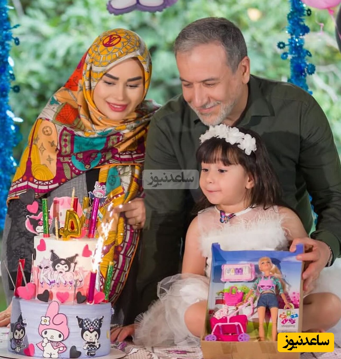 تولد دختر عراقچی