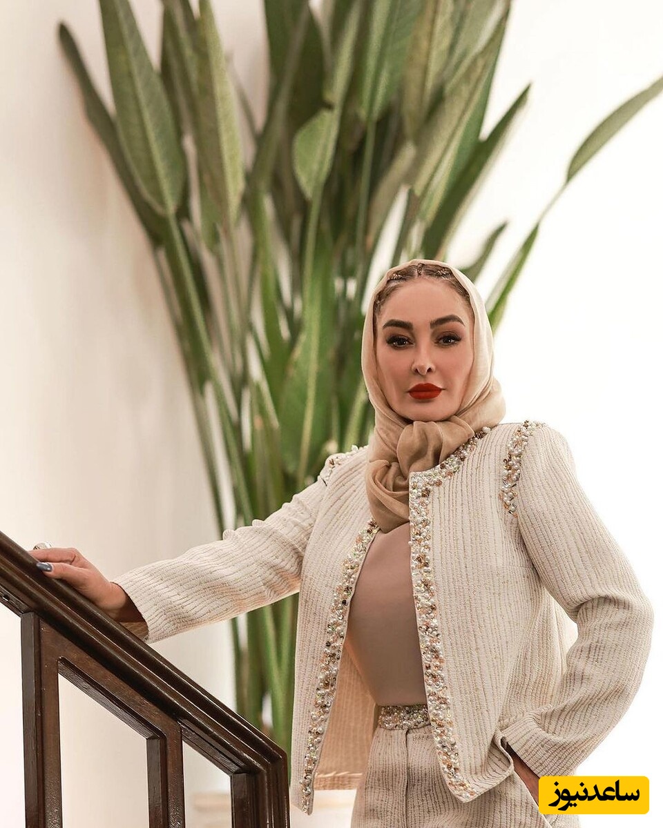 استایل باکلاس و شیک الهام حمیدی برای مراسم های خاص +عکس/ خانوماا ایده بگیرین