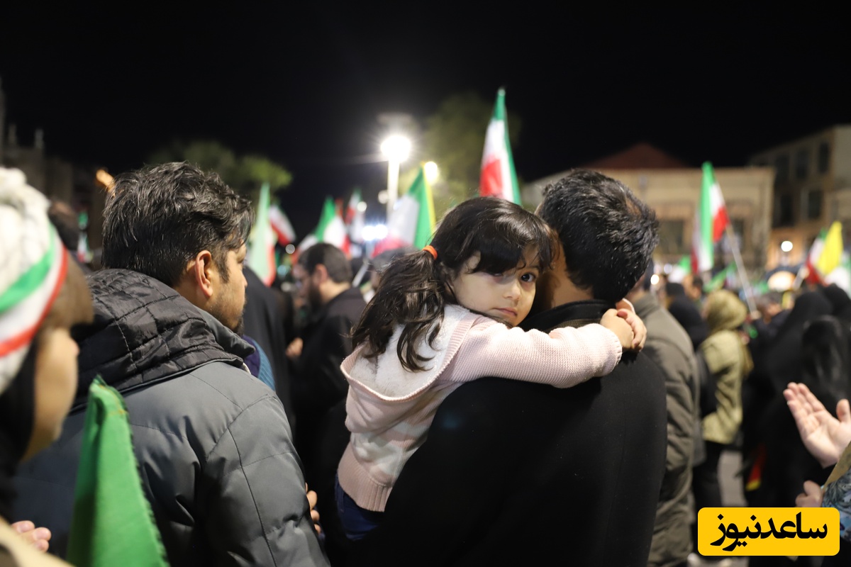 تحمع مردم تبریز  در شب 54 ام تجمعات شبانه