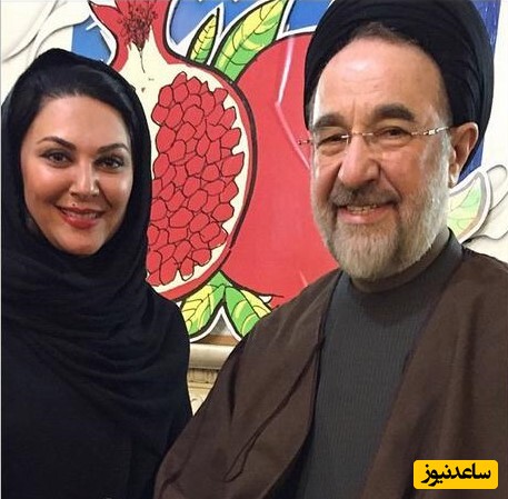 عکس 📸  سیدمحمد خاتمی به مناسبت سومین سالگرد ازدواج لاله اسکندری این چنین به خانم بازیگر تبریک گفت/ خوشبخت باشین و عشقتون مانا