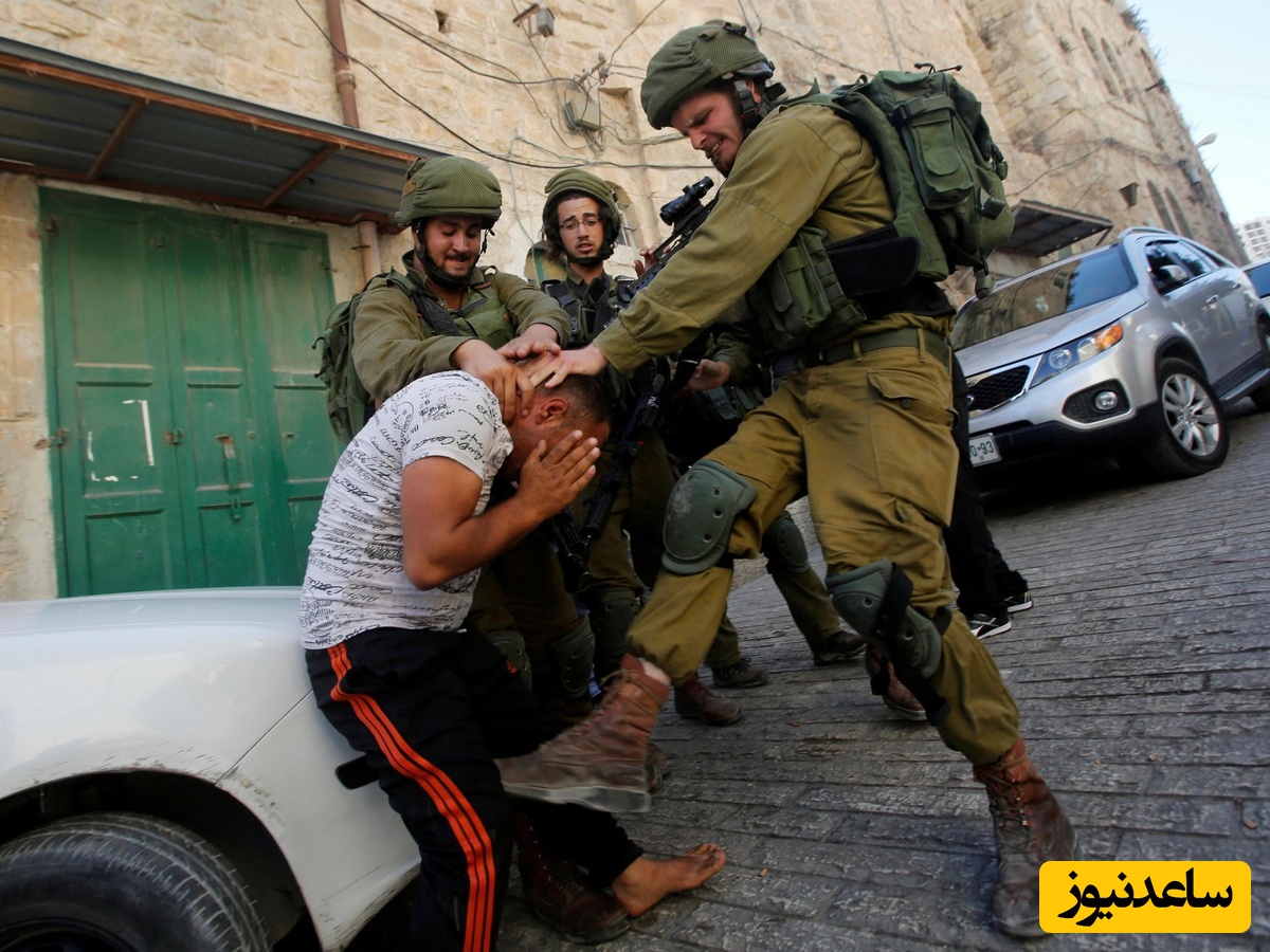 (ویدیو) کتک خوردن یک جوان نانوا توسط سرباز صهیونیستی/ حاوی صحنه‌های دلخراش