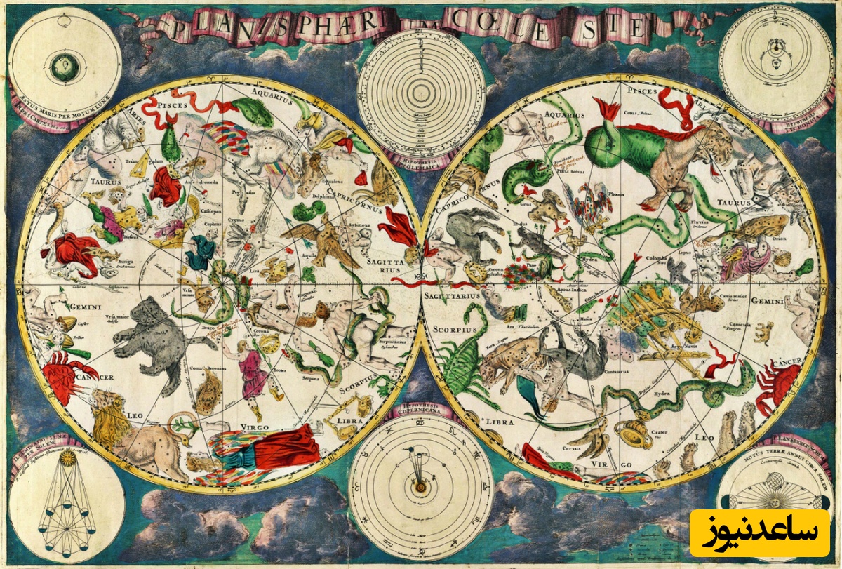 دانشمندان در یک نسخه خطی به قدیمی‌ترین نقشه آسمان شب رسیدند