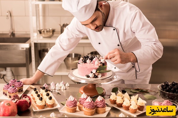 خلاقیت خنده دار اوستا قناد برای پختن کیک تولد اسفند ماهی ها با بهره گیری از زولبیا و بامیه برای ماه رمضان حماسه آفرید/ عاشق این ایده خاص شدم😂