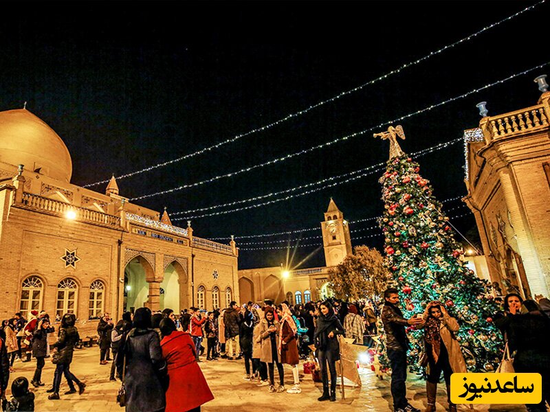 جشن لاکچری کریسمس در سیتی سنتر اصفهان +فیلم/ فقط جیغ و کف و سوت جمعیت رو نگاه‎