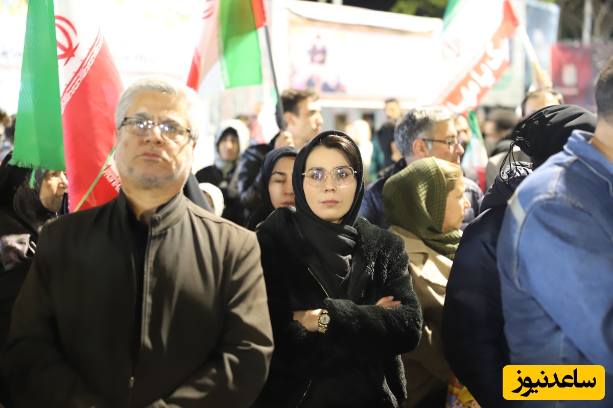 تحمع مردم تبریز  در شب 54 ام تجمعات شبانه