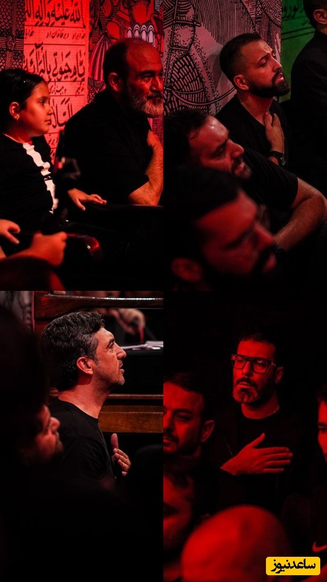 حضور چهره های سینمایی و ورزشی در عزاداری دهه اول محرم/ از مهران غفوریان تا سیدمهدی رحمتی