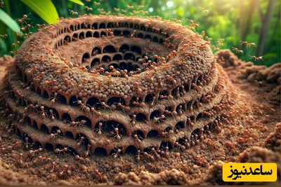 (ویدئو) معماری باورنکردنی مورچه‌ها؛ وقتی زیر خاک شهرهایی می‌سازند که هوش از سرتان می‌برد!