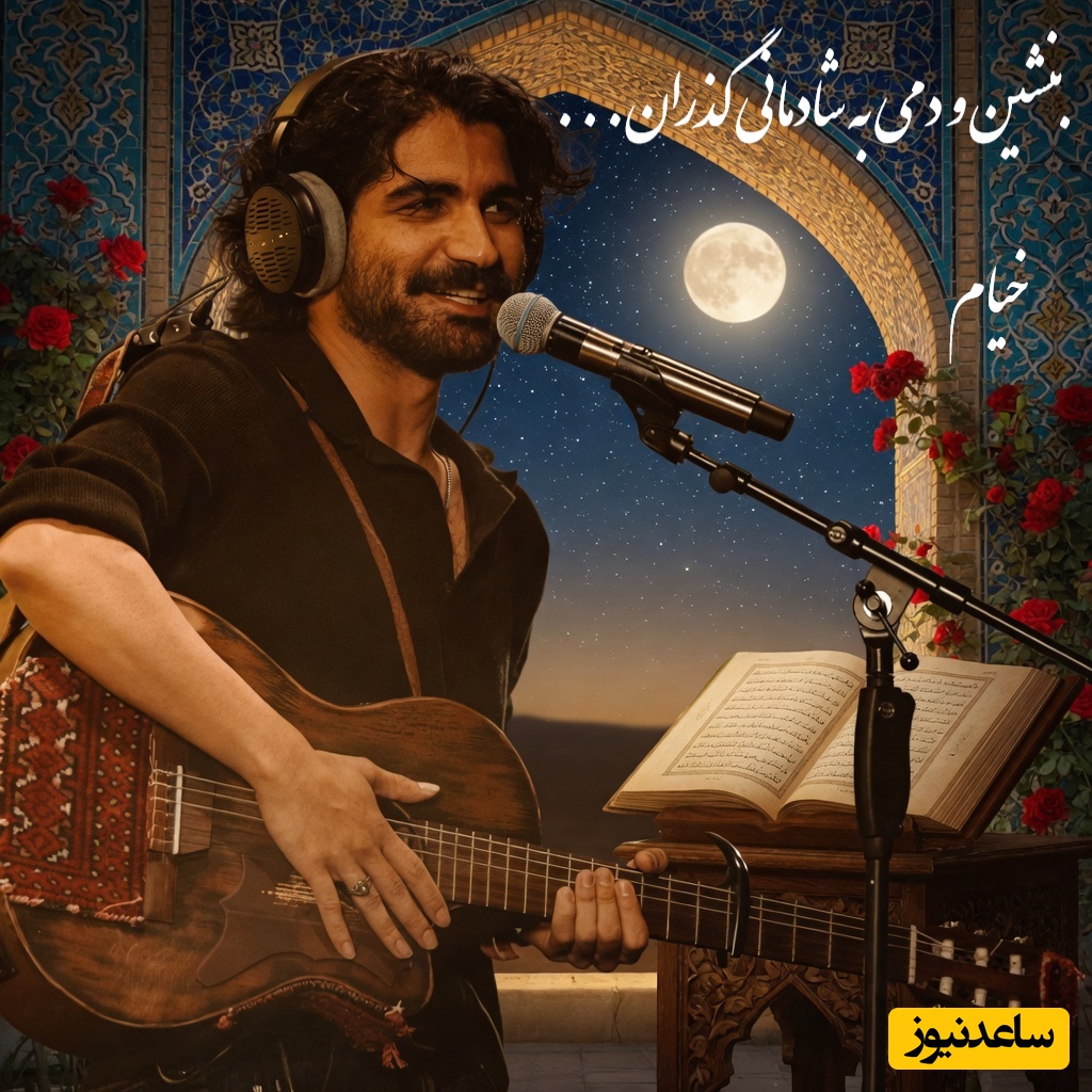 مهمان صدای گیرای عرفان طهماسبی باشید/ جادوی رباعیات خیام با صدای گرم ستاره عصر جدید/بنشین و دمی به شادمانی گذران...