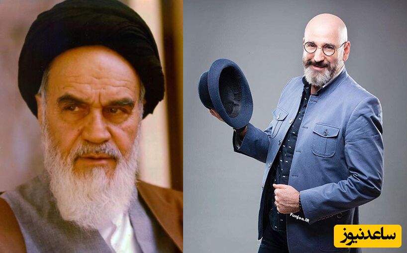 گریم سخت و سنگین شازده مفخم سریال "گیلدخت"، صالح میرزاآقایی، برای بازی در نقش امام خمینی/ بنظرتون شبیه ایشون شدن؟