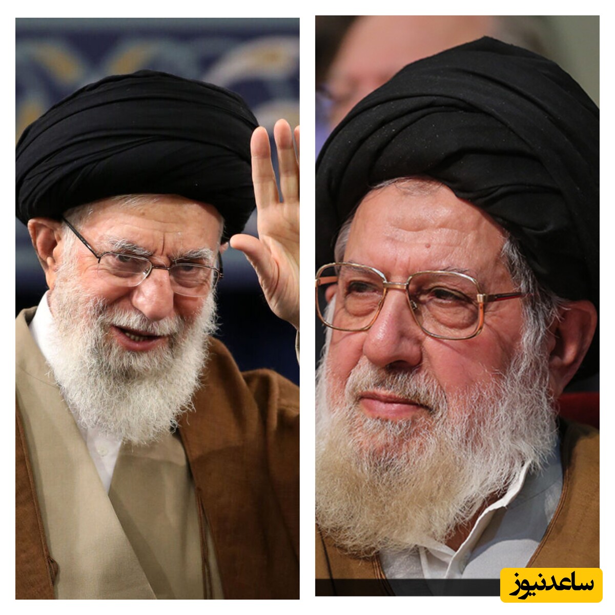 رهبر معظم انقلاب و برادرشان سیدمحمد خامنه ای
