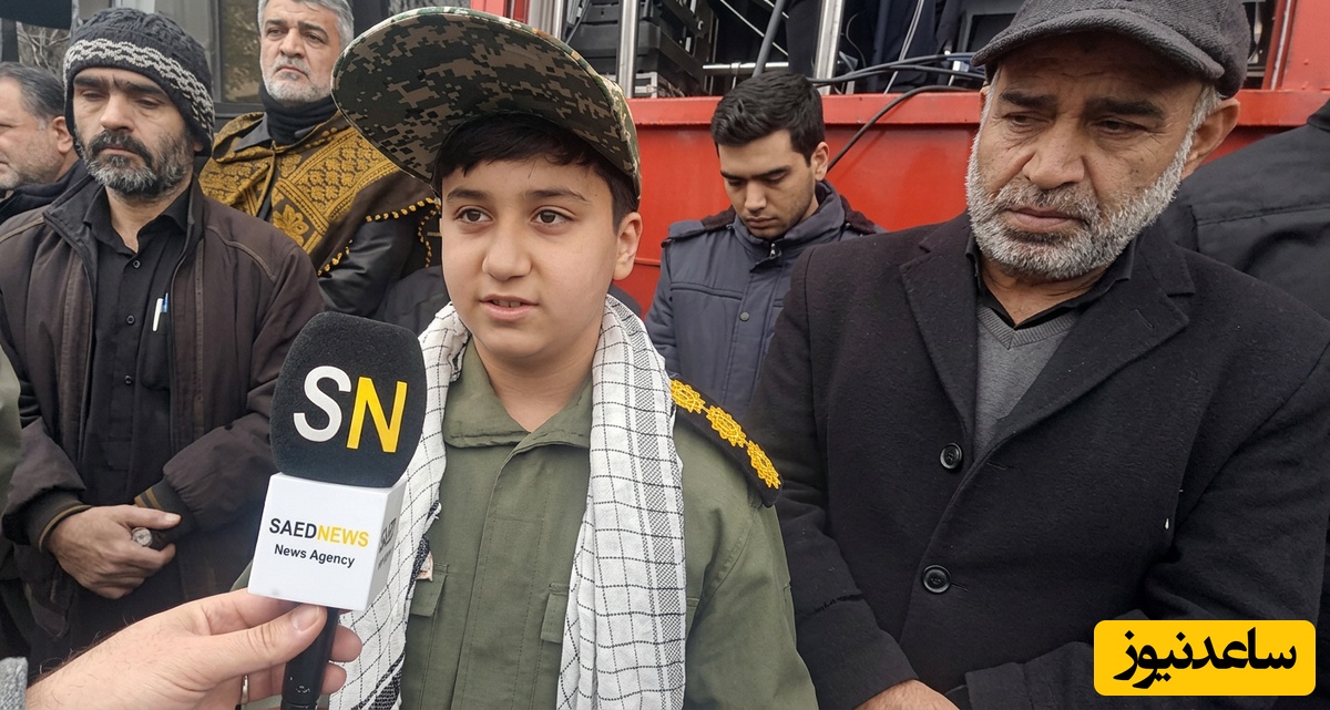 (ویدئو) فرزند شهید عباس تولدی: آرزو دارم راه پدرم را ادامه بدهم