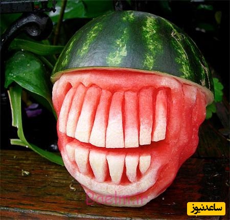 تزئین هندوانه