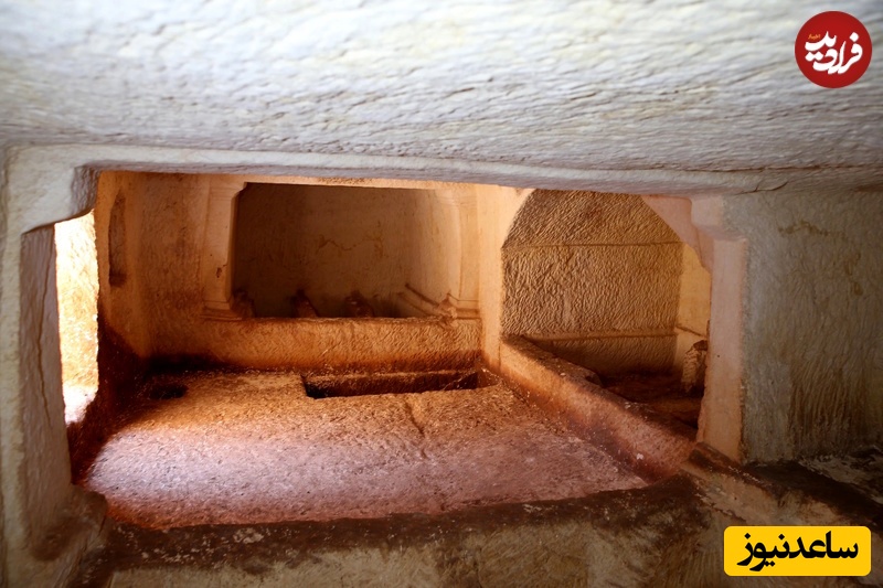 مقبره‌ای که «پلکان ابدیت» به آن منتهی می‌شود