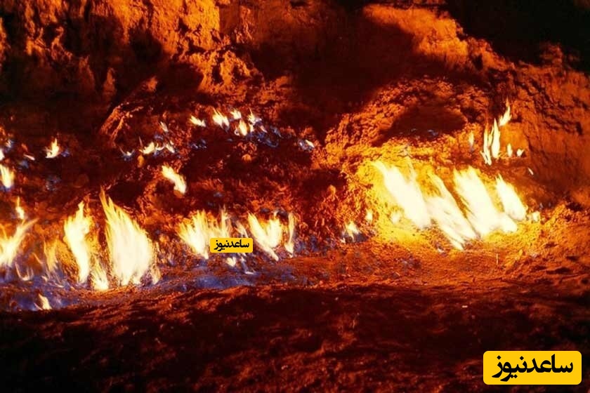 یانار داغ یا کوه سوزان آذربایجان کجاست؟