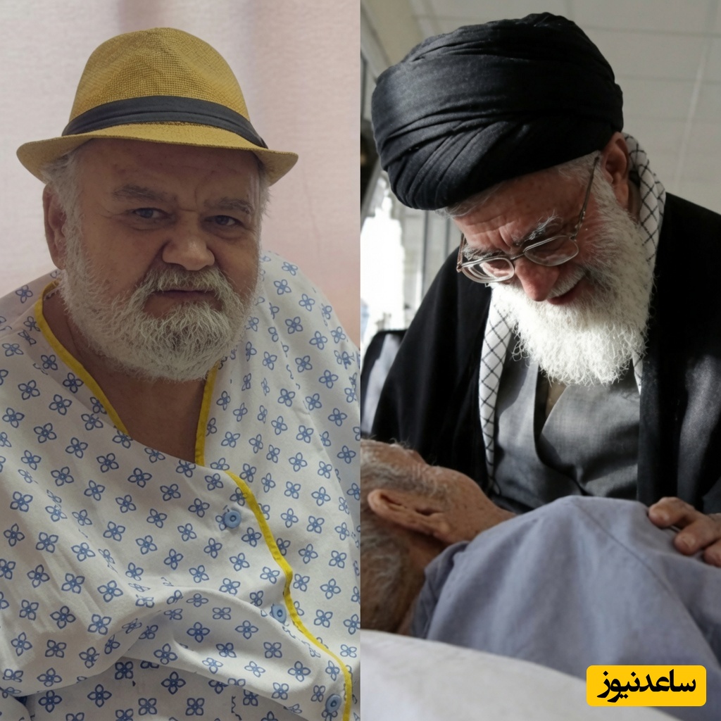 ببینید| وقتی رهبر شهید انقلاب پیگیر وضعیت درمانی و هزینه‌های بستری اکبر عبدی شدند؛ خوشحالی بازیگر فقید از ابراز لطف آقای شهید