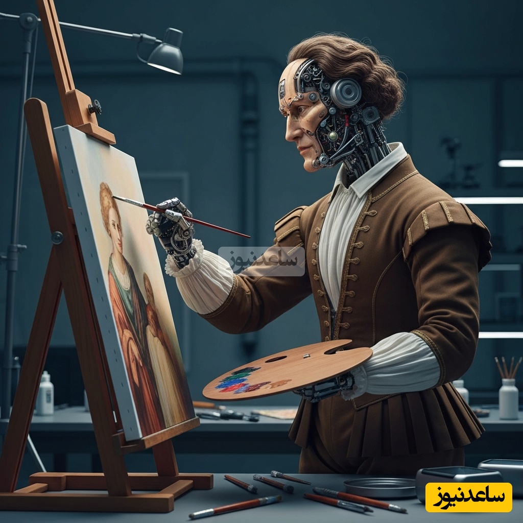 (ویدئو) وقتی داوینچی آینده را پیش‌بینی کرد؛ ربات نقاشی که 500 سال جلوتر از زمانش بود دنیا را مات کرده!