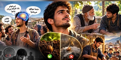 ببینید| چرا آدم‌هایی که زیاد از آینده‌شون حرف می‌زنند، گاهی هیچ‌وقت بهش نمی‌رسند؟
