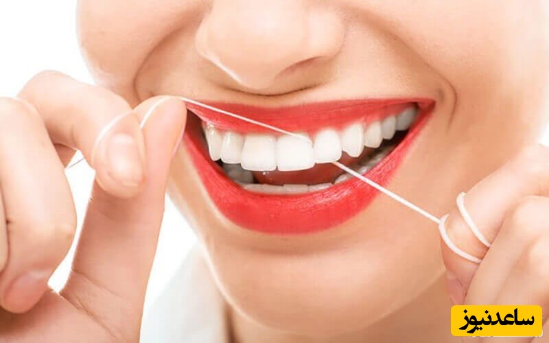 روش صحیح استفاده از نخ دندان