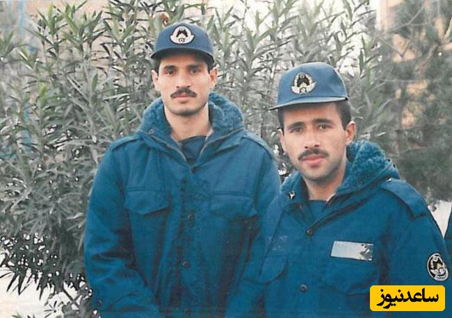 علی دایی در سربازی