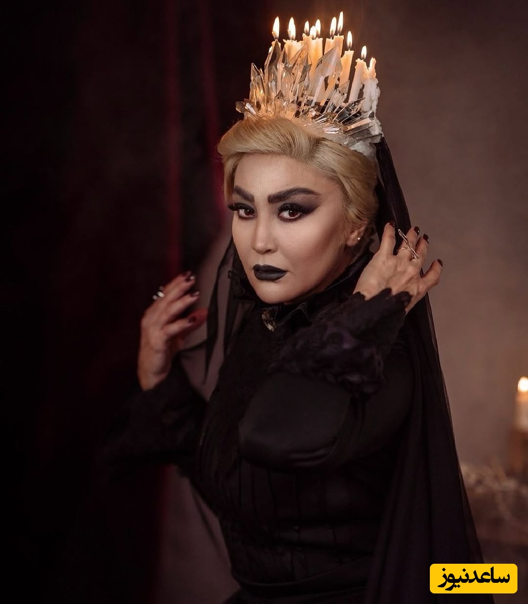 هر روز با استایل بازیگران ایرانی: جزئیات تاج کریستال شمعی در استایل گوتیک و دراماتیک مریم معصومی، استایل سارا بهرامی به رنگ سال سفید ابری، استایل ماکسیمالیسم بهناز جعفری بازیگر بامداد خمار