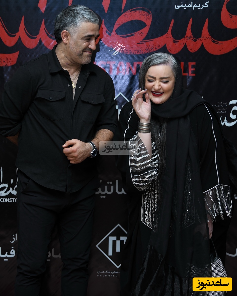 نگاهی به تیپ و استایل شیک و کژوال نعیمه نظام‌دوست، پژمان جمشیدی و بیژن بنفشه‌خواه در استانبول + سلفی‌های جذاب خانوم بازیگر