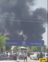 ببینید|  تصاویری از کارخانه خودروسازى در بروجرد پس از حمله اسرائیل