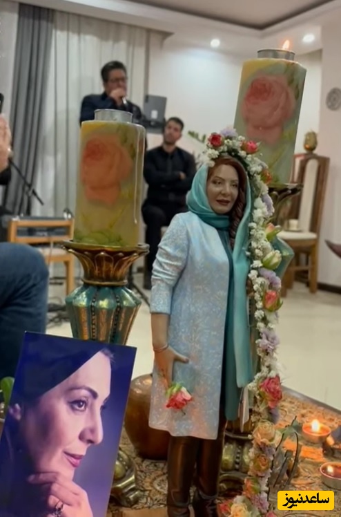 نگاهی به چیدمان میز عزای باشکوه سالگرد فوت زهره حمیدی با دف نوازی و نی نوازی احساسی/ سلطان غم، چشم و چراغم مادر😔🖤