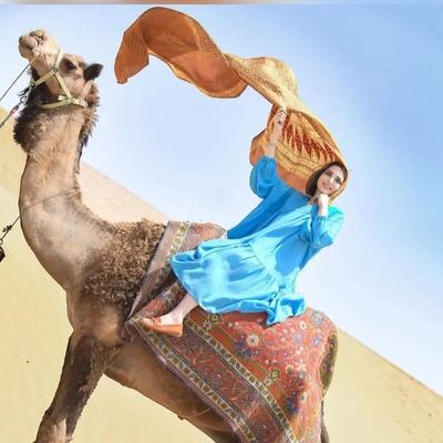 از زین اسب تا حال‌وهوای کابوی‌های تگزاس؛ بهنوش طباطبایی در تمرینات سوارکاری چنان یکه‌تازی می‌کند که انگار سال‌هاست در دنیای اسب‌سواری زین‌خورده است!