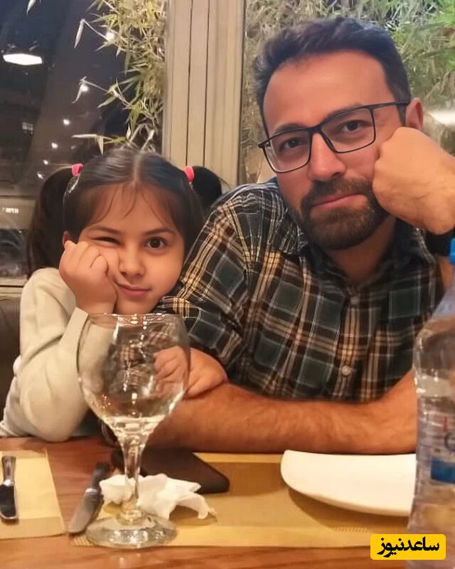 آرش مجیدی و دخترش