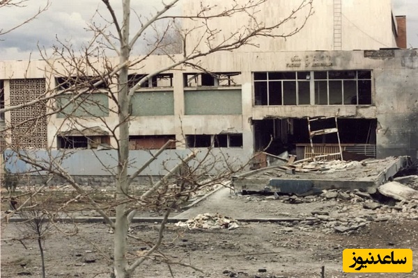 بمباران دانشگاه تبریز