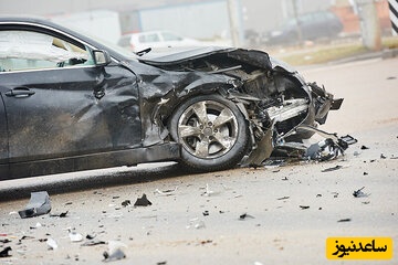 لحظه تصادف وحشتناک ماشین آئودی باسرعت 300 کیلومتر+ویدئو