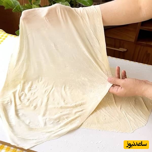(ویدئو) طرز تهیه خمیر باقلوا (فیلو یا یوفکا) در خانه، آسان و خوشمزه!
