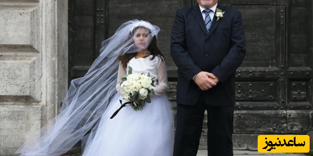 مراسم عروسی زوجی با اختلاف سنی 68 ساله شب زفاف؛ دختر 12 ساله و شوهر 80 ساله پیر و خوش اشتها جلوی چشم مهمان ها + فیلم