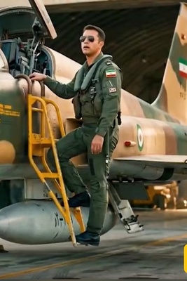 شبیه‌سازی جالب عملیات حمله به پایگاه آمریکایی توسط خلبان ایرانی +ویدیو