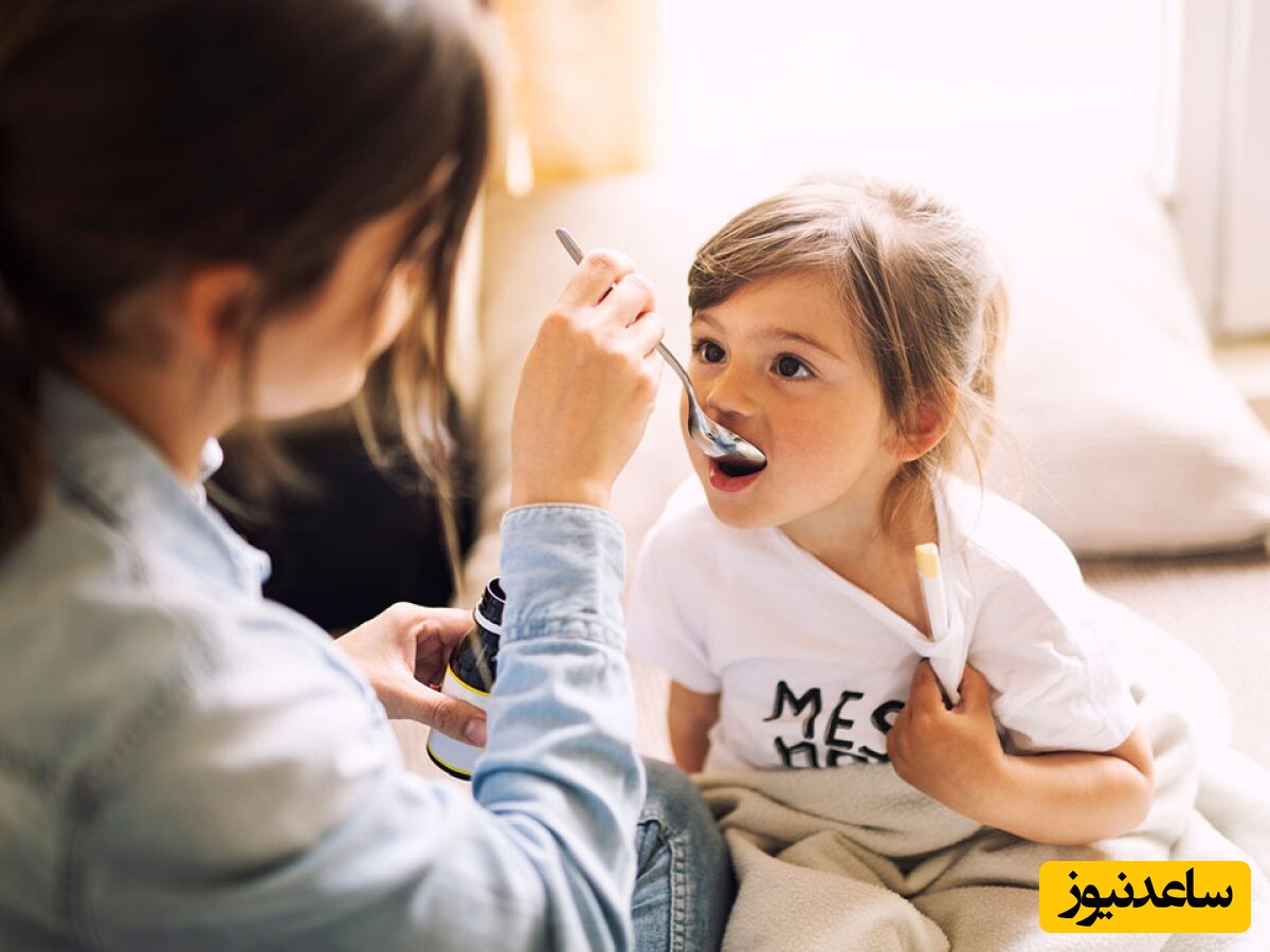 شربت دادن به کودک