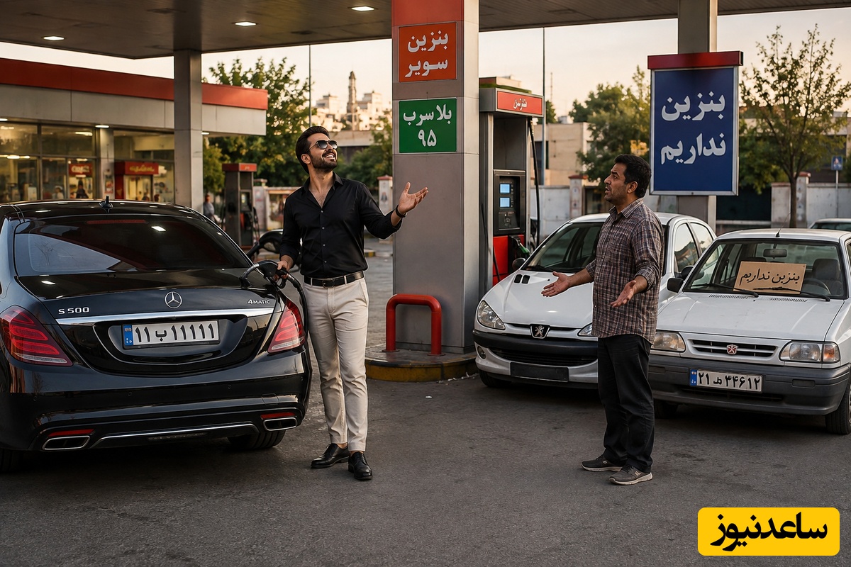 ببینید| وقتی پولدارهای جامعه 24 برابر بیشتر از شما بنزین می‌سوزانند؛ دلیل اینکه دولت‌های قبل به مسئله بنزین ورود نکردند این بود که...