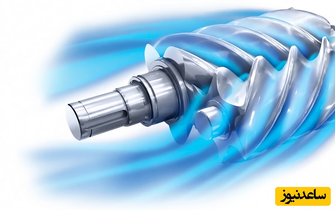 How a screw compressor works