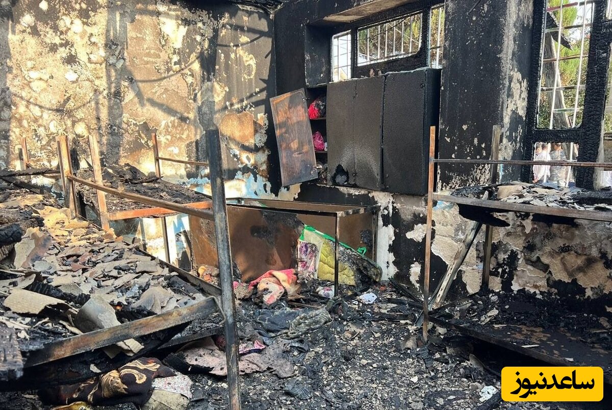 آتش سوزی کمپ ترک اعتیاد در لنگرود با بیش از 30 کشته! + فیلم