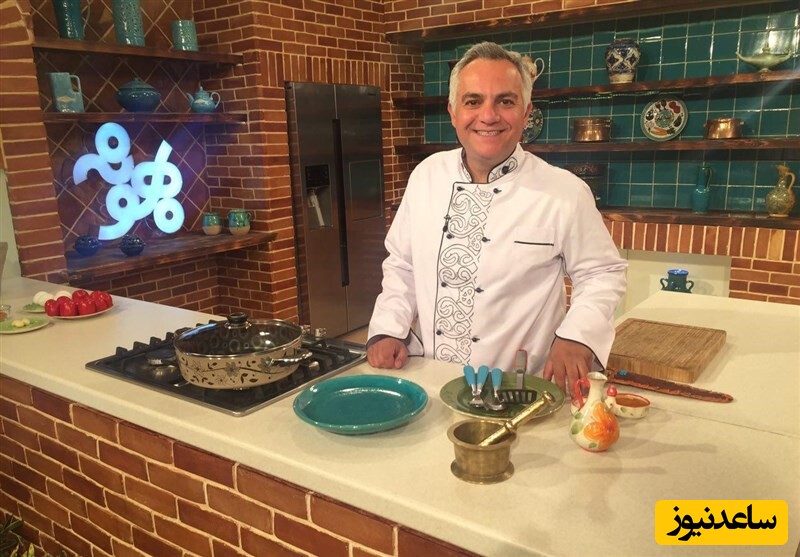 شوخی خنده دار مهران مدیری با سامان گلریز سلطان غذاهای خلاقانه: بنده خدا تستر انقدر از غذاهات خورد آخرش مرد😂