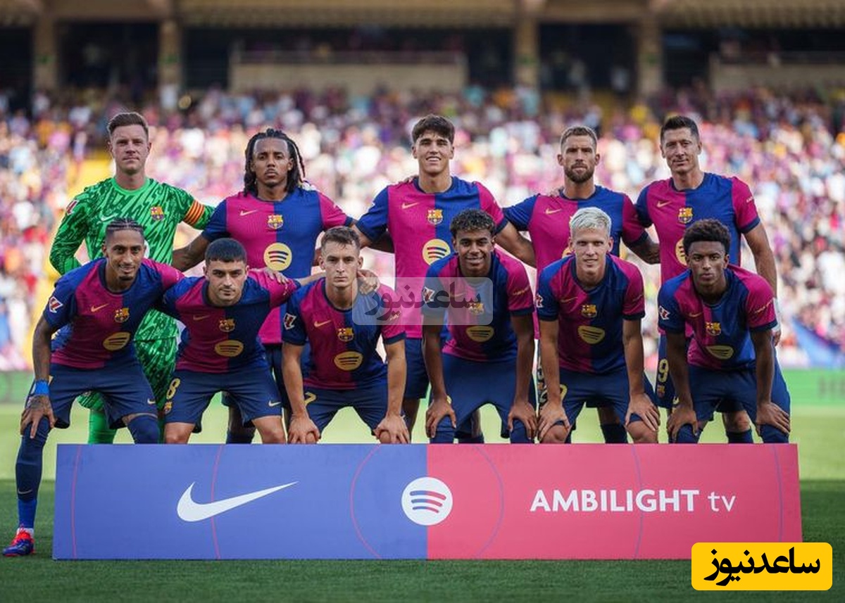 خلاقیت باحال و خنده دار باشگاه بارسلونا برای رونمایی از پیراهن جدید با آهنگ ایرانی ها: عزیزم!+فیلم