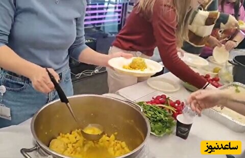 جشن سقوط بشار اسد در اسرائیل با غذا و موسیقی ایرانی همراه با سبزی خوردن!+ویدیو