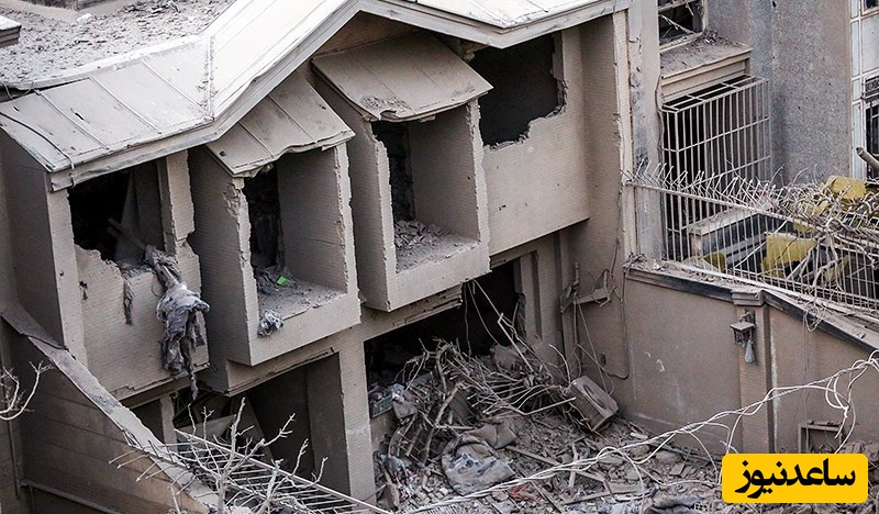 گزارشی از محل حمله دشمن آمریکایی-صهیونی به اطراف میدان انقلاب + فیلم